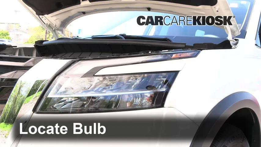 2024 Nissan Pathfinder Platinum 3.5L V6 Éclairage Feu de jour (remplacer l'ampoule)